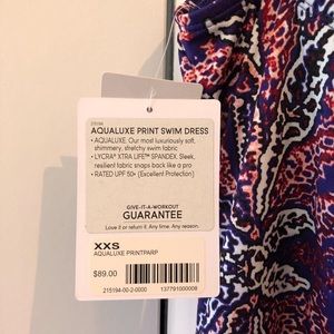 Athleta swim dress ♥️brand new!